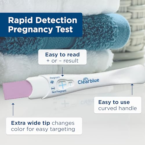 Clearblue Rapid Detection Pregnancy Test, Home Pregnancy Kit, 2 Count