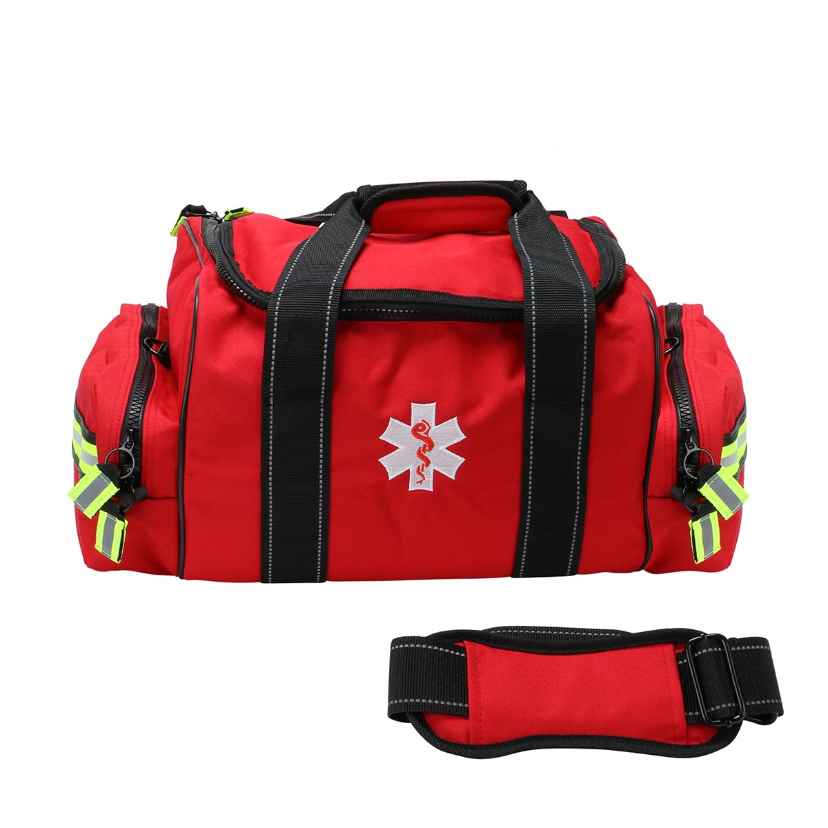 First Aid Only 91484 Basic First Aid Kit First Responder Bag with Bleed Control, 335 Pieces