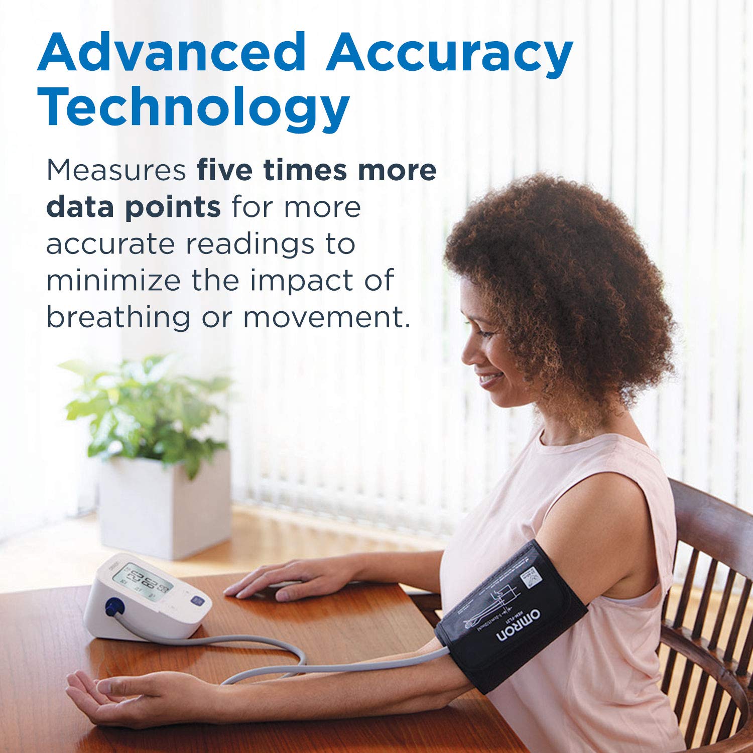 OMRON բրոնզե արյան ճնշման մոնիտոր, վերին թևի բռունցք, արյան ճնշման թվային մեքենա, պահում է մինչև 14 ցուցանիշ